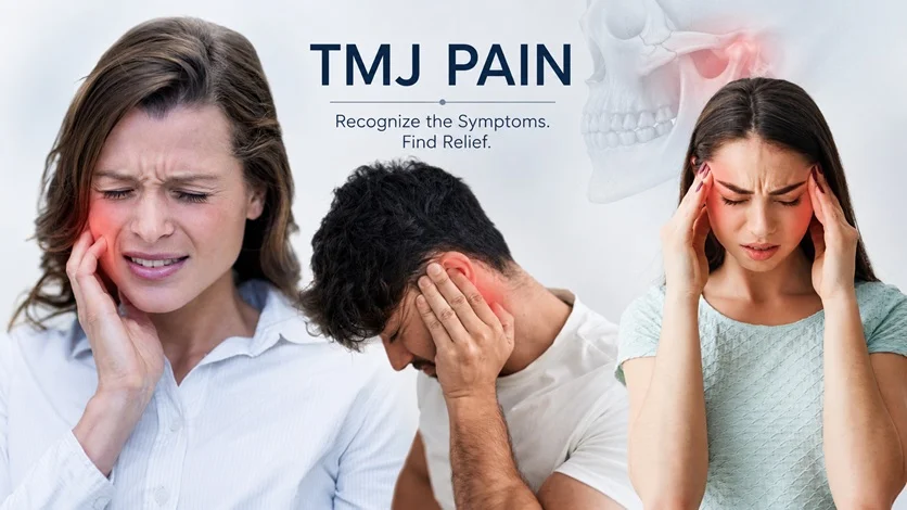 Tmj pain symptoms map